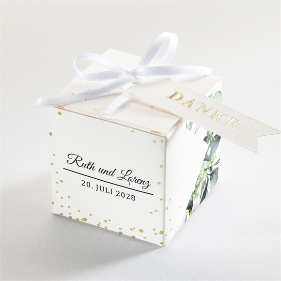 Geschenkbox Hochzeit Explosion - Gold ref.N340231
