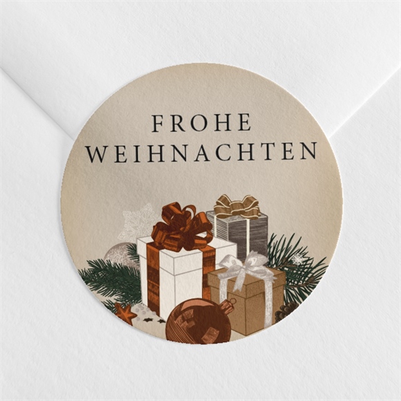 Sticker Weihnachten Weihnachtsgeschenke ref.N360389