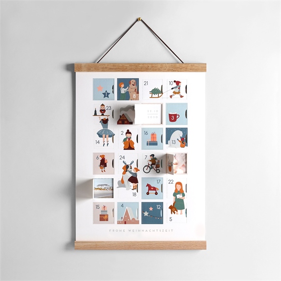 Adventskalender Kinderzeichnung ref.N26040