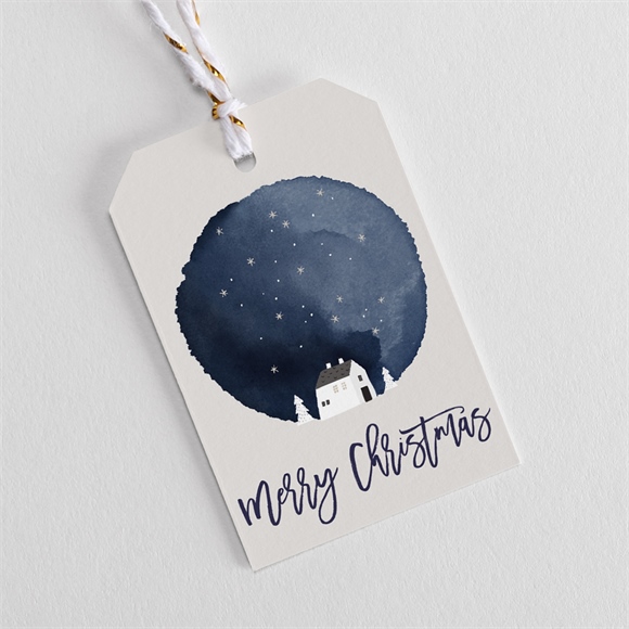 Geschenkanhänger Weihnachten Sternennacht ref.N291323