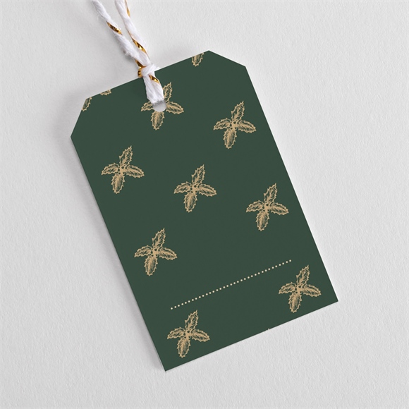 Geschenkanhänger Weihnachten Schöne Stechpalme ref.N291326