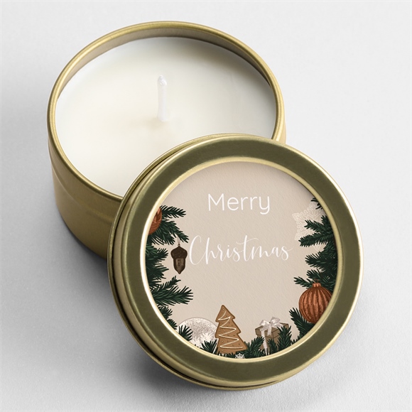 Kerzen Weihnachten Tannenzweige ref.N360398