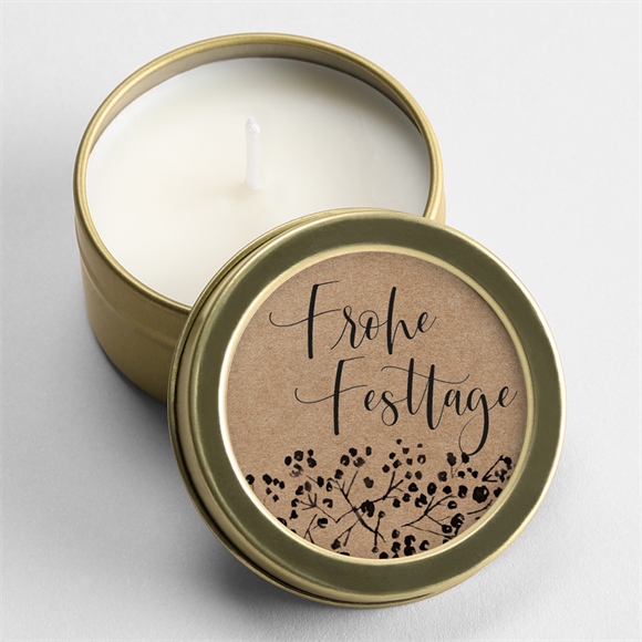 Kerzen Weihnachten Rustikale Weihnachtsgrüße ref.N360410