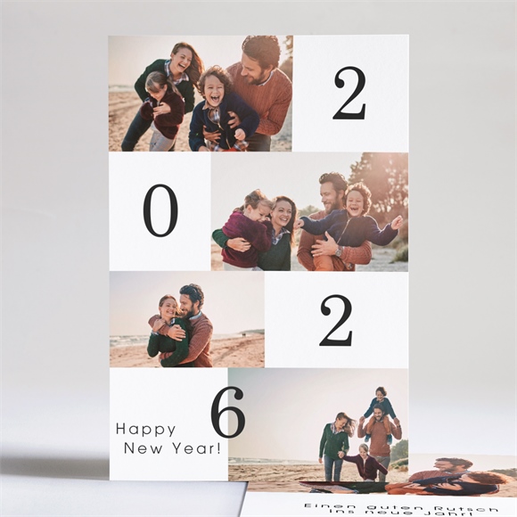 Weihnachtskarte Zahlenspiel ref.N241206