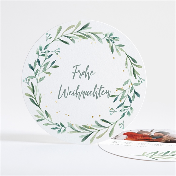 Weihnachtskarte Runde Grüße ref.N321153