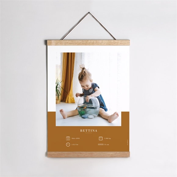 Geburtsposter Magnetkarte ref.N26013