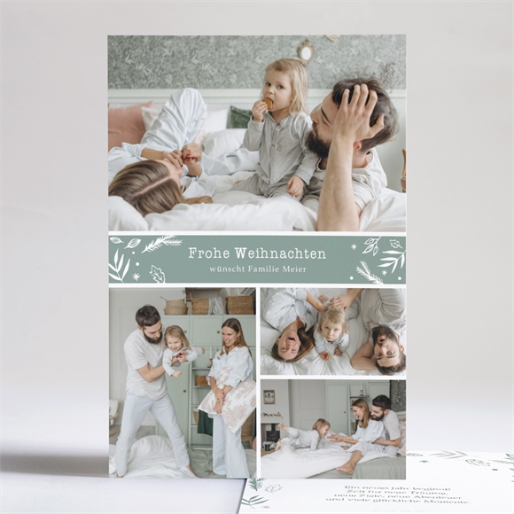 Weihnachtskarte Grüne Zweige ref.N241213