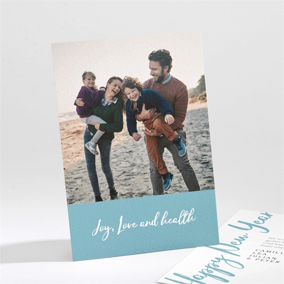 Weihnachtskarte Joy, Love and Health ref.N211277