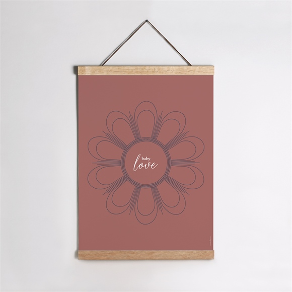 Geburtsposter Blaubeerzweig ref.N26030