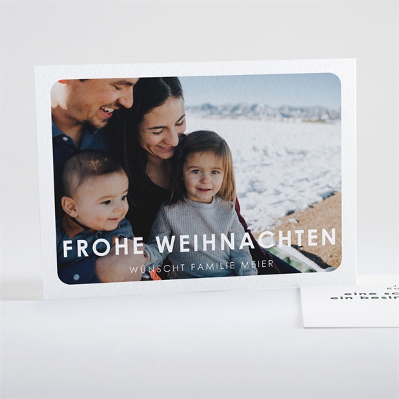 Weihnachtskarte Schlichter Gruß ref.N15119