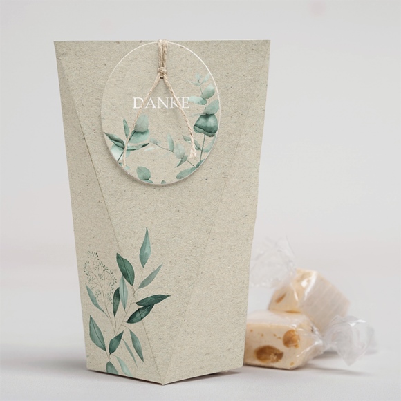 Geschenkbox Hochzeit Intime Blätterwelt - Schachtel ref.N520165