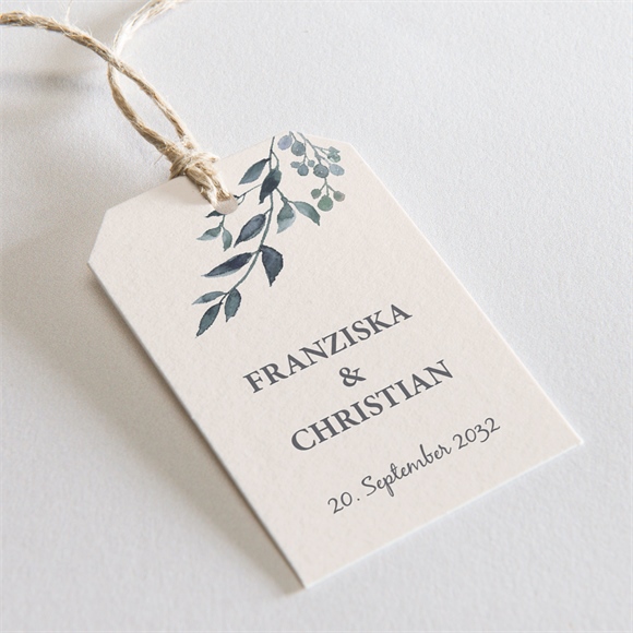 Geschenkanhänger Hochzeit Schöner Glanz ref.N291329