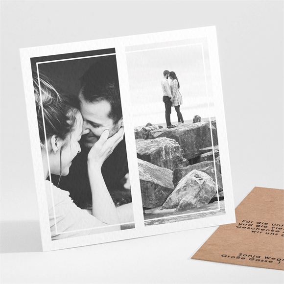 Dankeskarte Hochzeit Myriade ref.N301227