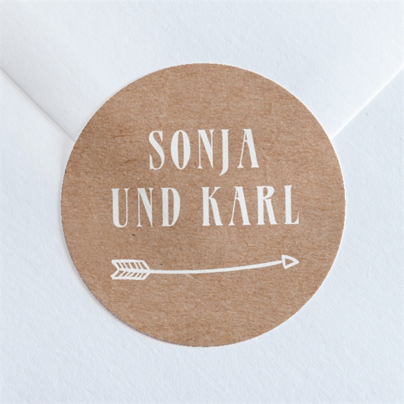 Aufkleber Hochzeit Myriade ref.N36091