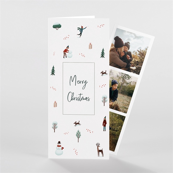 Weihnachtskarte Winterliche Wärme ref.N98131