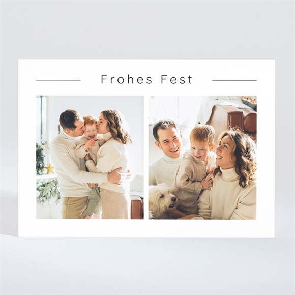 Weihnachtskarte Schlichte Weihnachtskarte ref.N11050