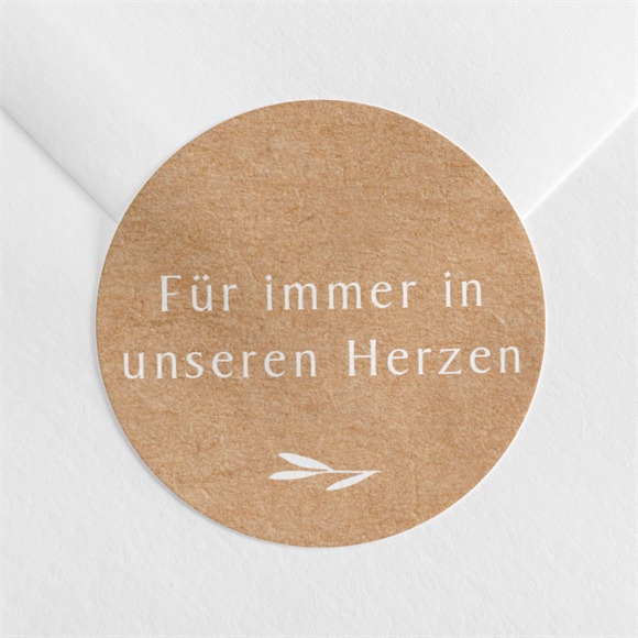 Aufkleber Trauer Abschiednehmen ref.N3601188