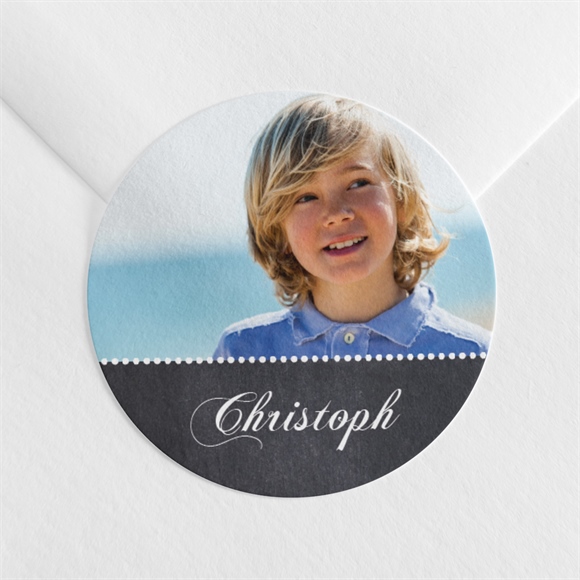 Aufkleber Kommunion Blaue Taube ref.N360560