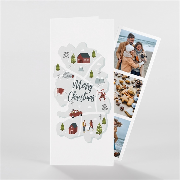 Weihnachtskarte Winterwanderung ref.N98133