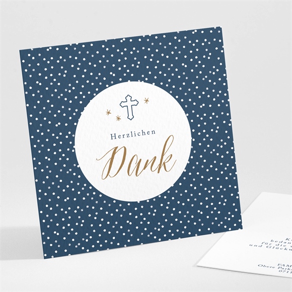 Dankeskarte Konfirmation Sterne ref.N301425