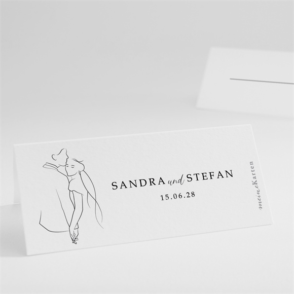 Tischkarte Hochzeit Skizze ref.N440888