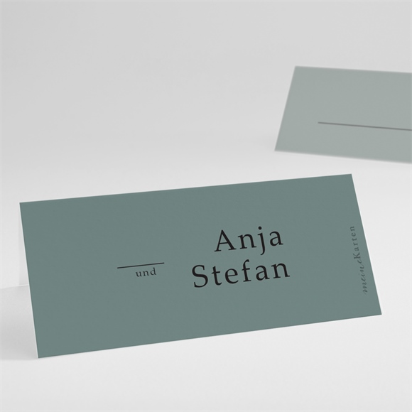 Tischkarte Hochzeit Lorbeergrün ref.N440880