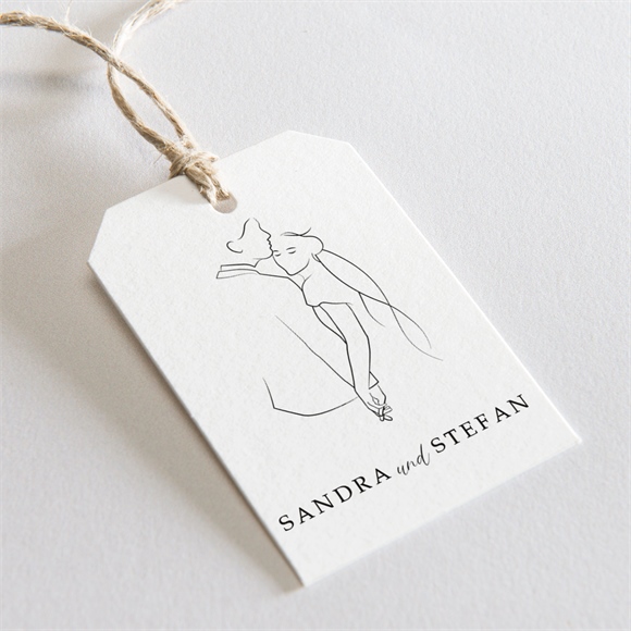 Geschenkanhänger Hochzeit Skizze ref.N291303