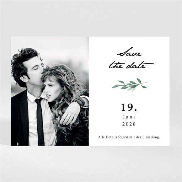 Save the Date Karte So schick - Magnet ref.N110104