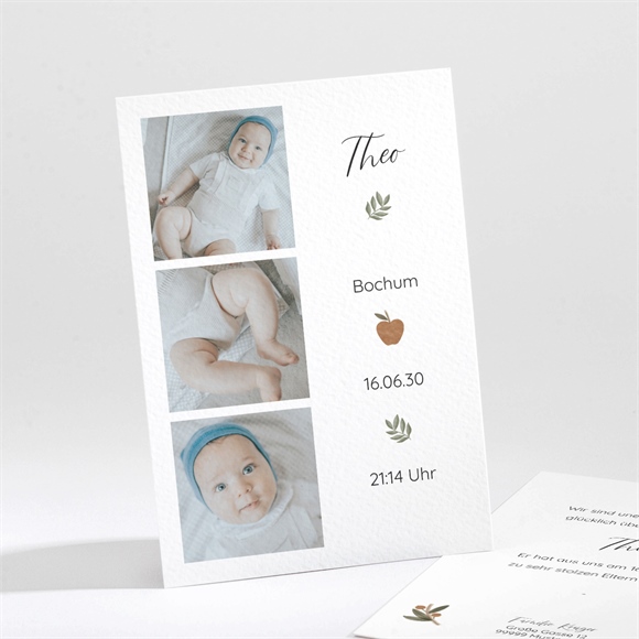 Geburtskarte Präsentation ref.N211368