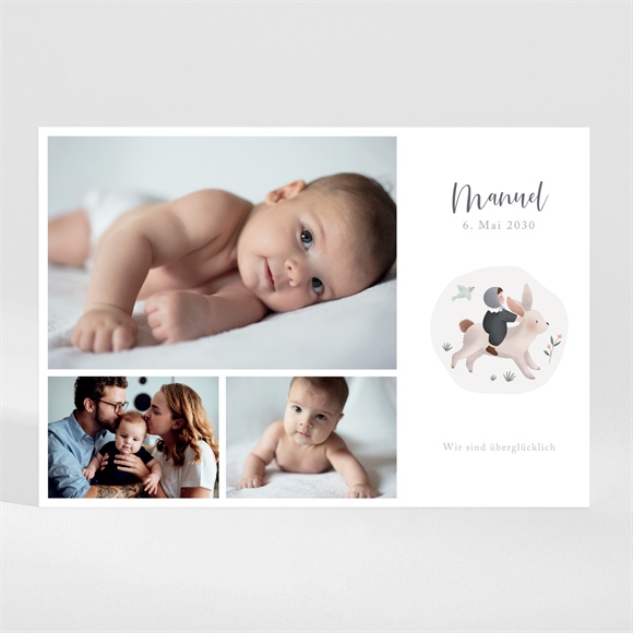 Geburtskarte Kleiner Ausflug - Magnet ref.N110188