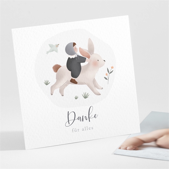 Dankeskarte Geburt Kleiner Ausflug ref.N301418