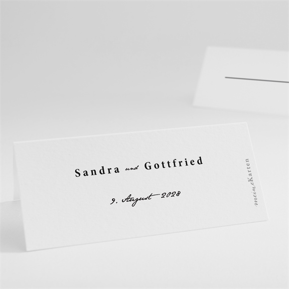 Tischkarte Hochzeit Fotoautomat schlicht ref.N440886