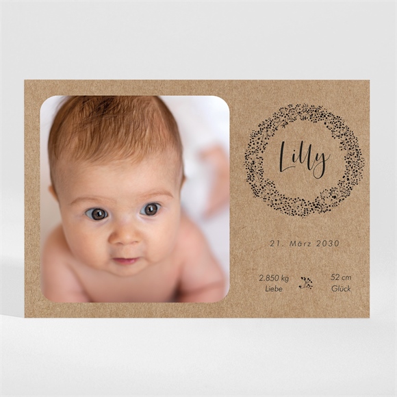 Geburtskarte Süße Neuigkeit - Magnet ref.N110150