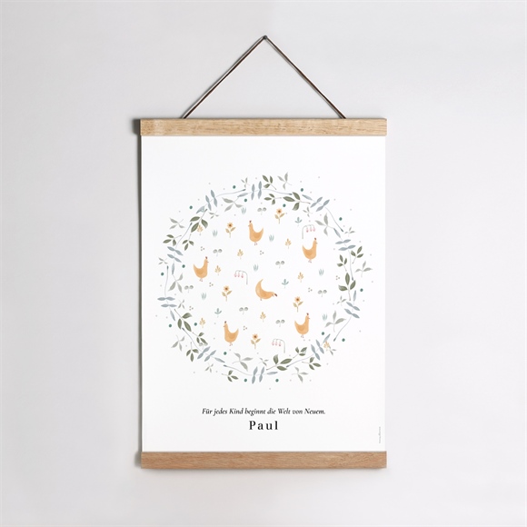 Geburtsposter Waldtierchen ref.N26002