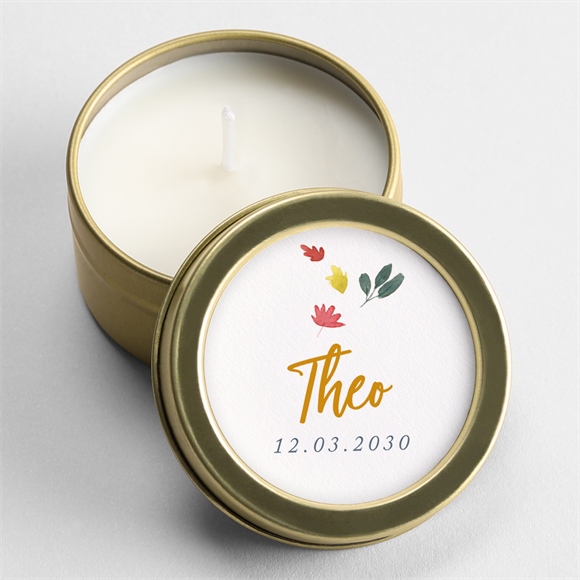 Kerze Geburt Kleiner Löwe ref.N360811