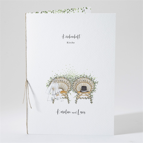 Kirchenheft Hochzeit Landkunstliebe ref.N491257