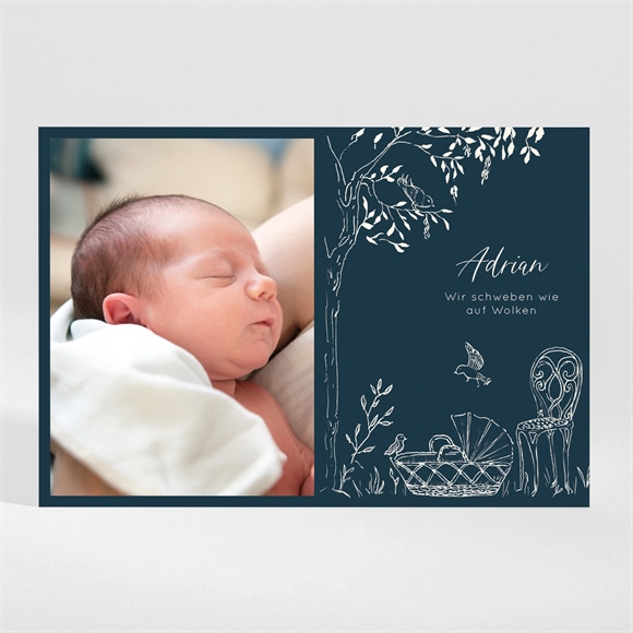 Geburtskarte Nachtleben - Magnet ref.N110138