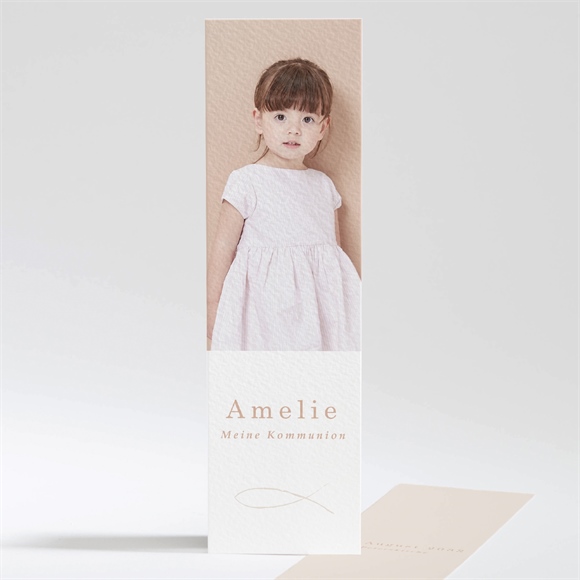 Andenken Kommunion Goldener Fisch ref.N201296