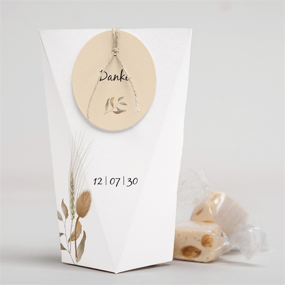 Geschenkbox Hochzeit Herbstkranz - Schachtel ref.N52041