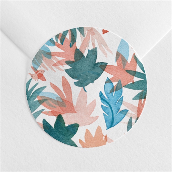 Sticker Geburt Flower Power ref.N360288