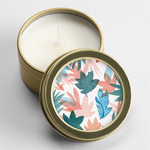 Kerze Geburt Flower Power ref.N360899