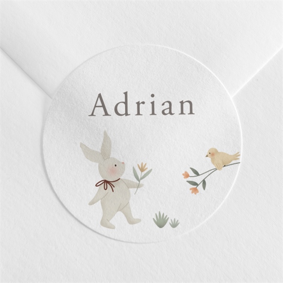 Sticker Geburt Kleine Gefährten ref.N360977