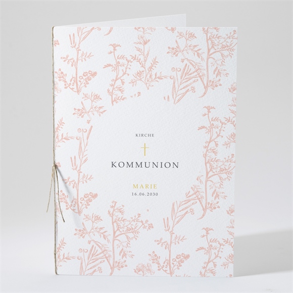 Kirchenheft Kommunion Pflanzendrucke ref.N491169