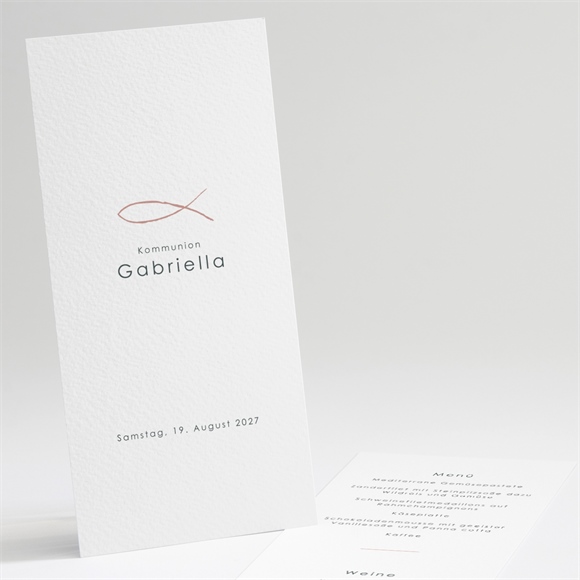 Menükarte Kommunion Heiliger Tag ref.N221213