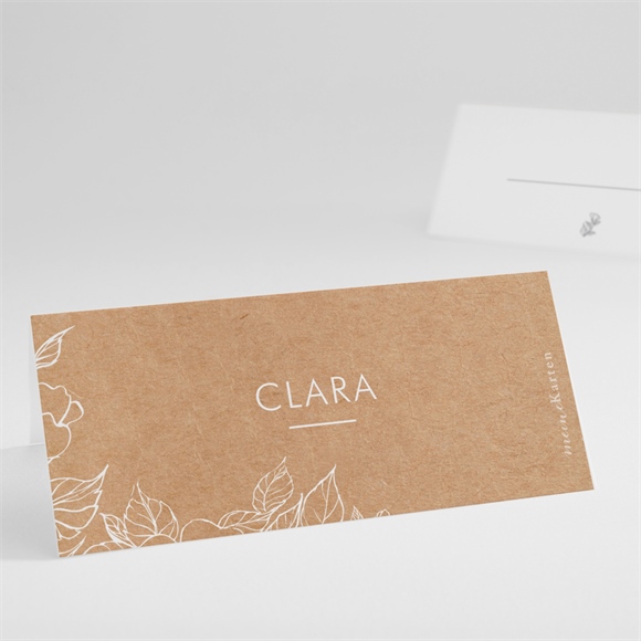 Tischkarte Kommunion Zarte Malerei ref.N440856