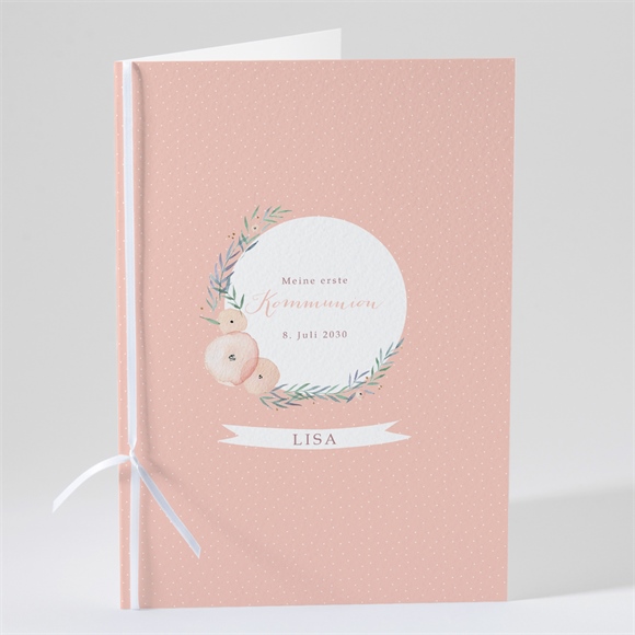 Kirchenheft Kommunion Zartes Rosa ref.N491341