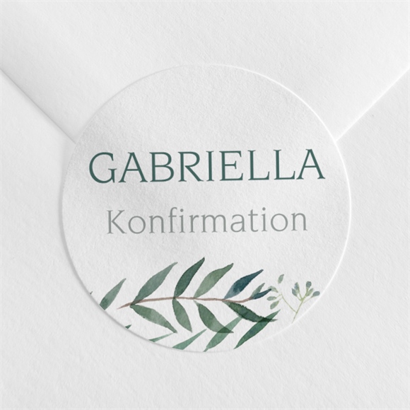 Aufkleber Konfirmation Olivenhain ref.N3601282