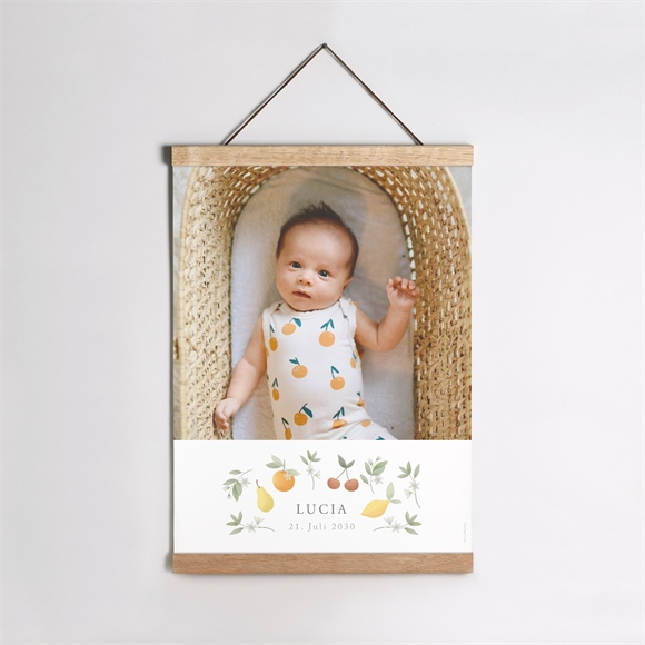 Geburtsposter Frühlingspoesie ref.N260101