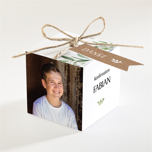 Geschenkbox Konfirmation Kraftpapier ref.N340578