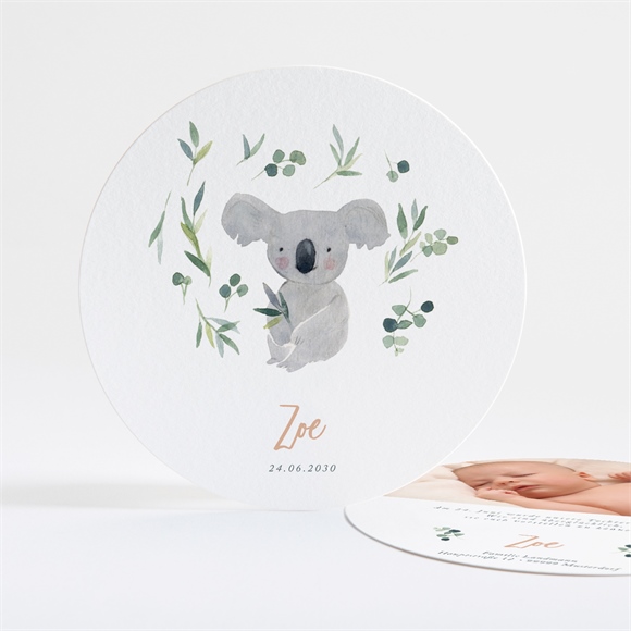 Geburtskarte Koalaliebe ref.N321162